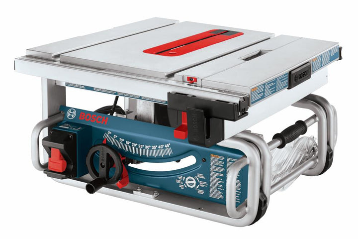 Bosch GTS1031 10-in 15-Amp Portable Table Saw with Carbide-Tipped Blade Compatibility