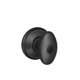 Sienna Satin Nickel Keyed Entry Door Knob - Super Arbor