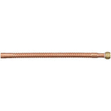 3/4 in. x 24 in. FIP x S Copper Water Heater Connector - Super Arbor