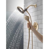 Delta Linden Champagne Bronze 1-Handle Shower Faucet