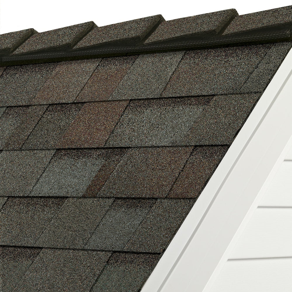 Owens Corning DecoRidge 20 Linear Ft Artisan Woodland Path Hip & Ridge Roof Shingles, 10-Inch Series