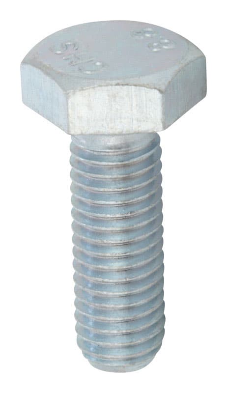 Hillman M10-1.50 mm x 30 mm Heat-Treated Steel Hex Head Cap Screw, 40-Pack