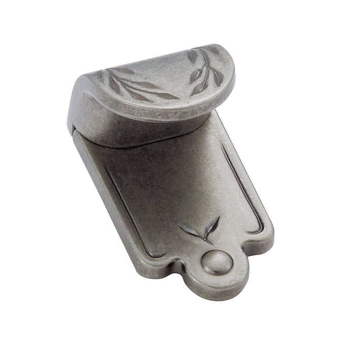 Amerock Nature's Splendor 1-7/8-in (25mm) Center to Center Weathered Nickel Rectangular Finger Drawer Pull