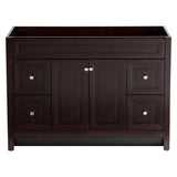 Brinkhill 48 in. W x 34 in. H x 22 in. D Bath Vanity Cabinet Only in Cream - Super Arbor