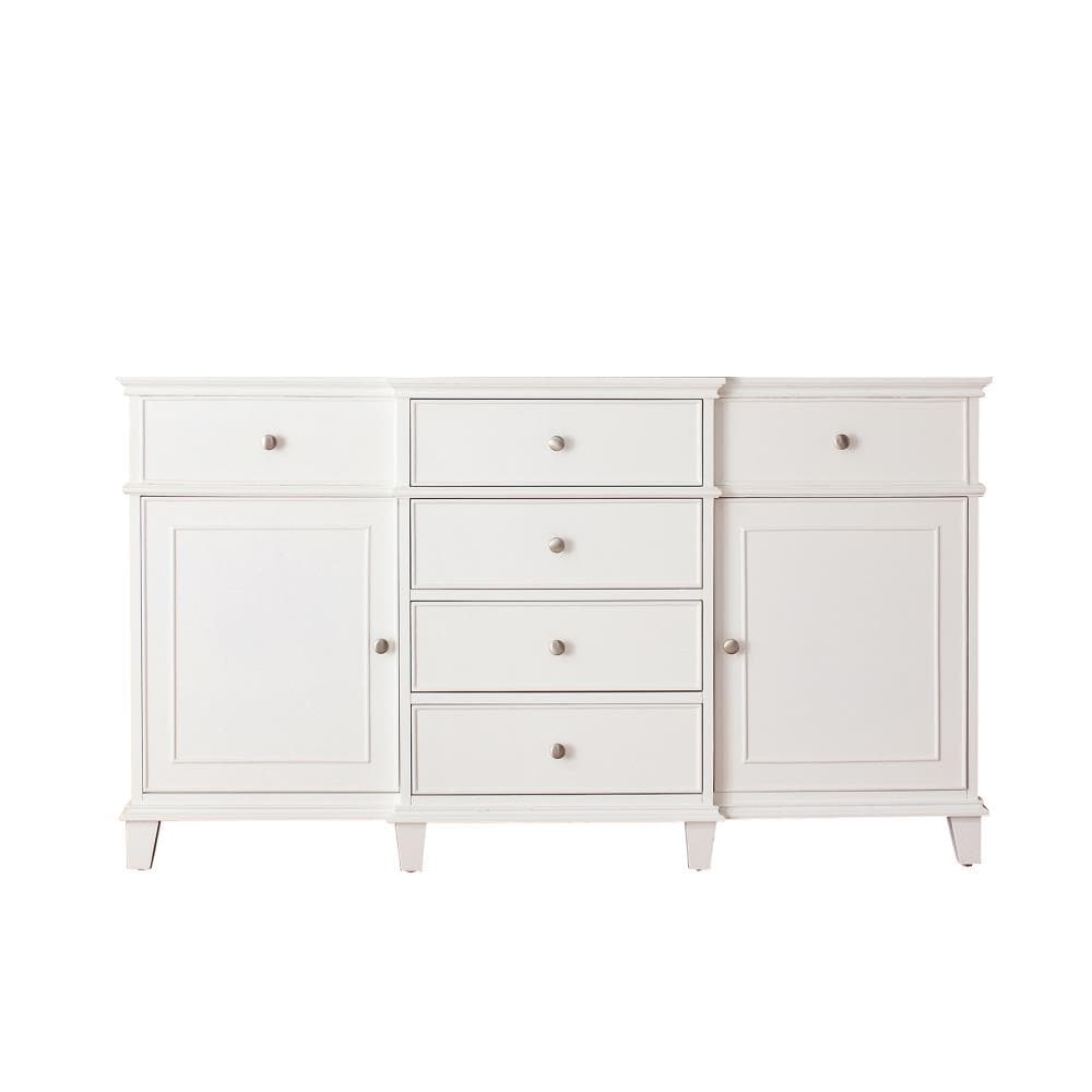 Avanity Windsor 60-in White Bathroom Vanity Cabinet