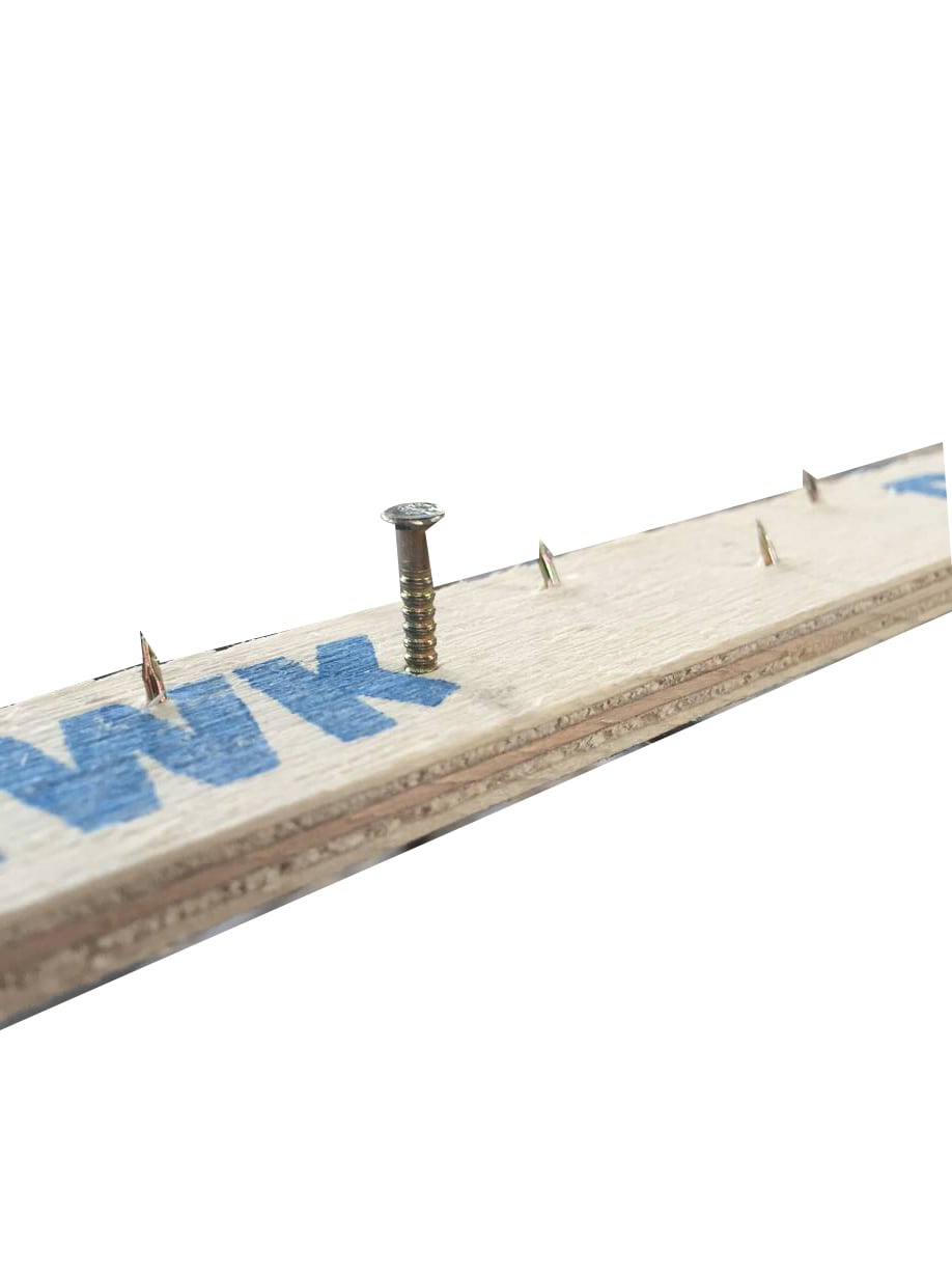 Blue Hawk 1-in Blue Carpet Tack Strip, 4-ft, 100-Count