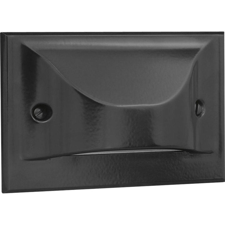 1-Light Black LED Step Light/Wall Light - Super Arbor