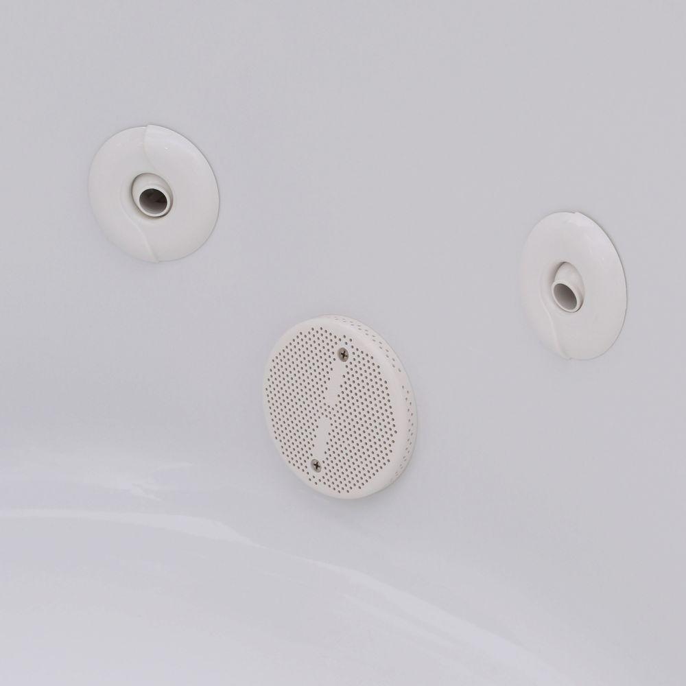 Cadet 60 in. x 42 in. Reversible Whirlpool Tub in White - Super Arbor