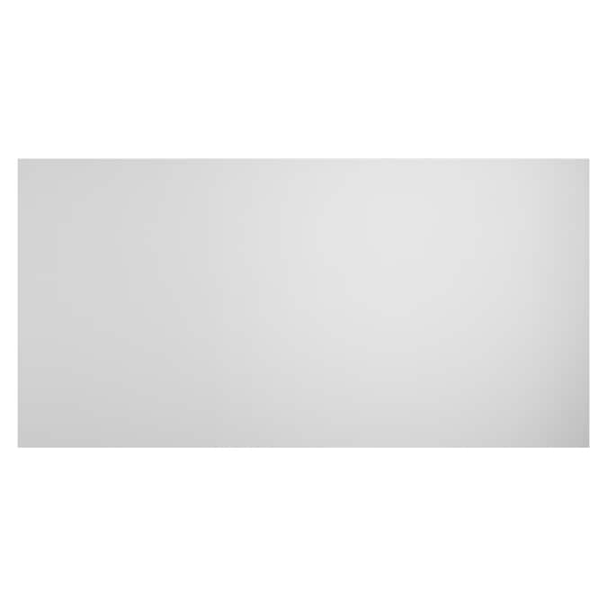 Genesis 4-ft x 2-ft Smooth Pro White PVC Drop Ceiling Tile (1-Pack, 8-sq ft / Case)