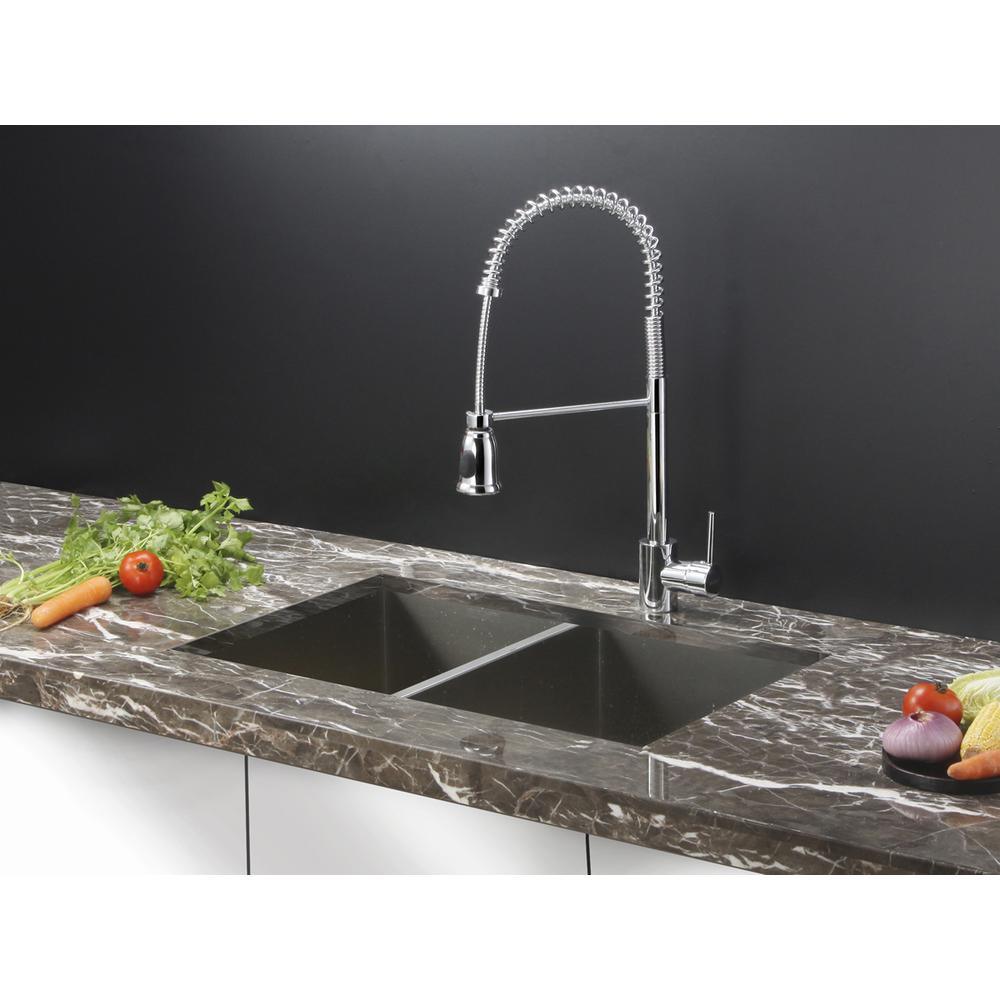 Undermount Stainless Steel 30 in. 16-Gauge 50/50 Double Bowl Kitchen Sink - Super Arbor