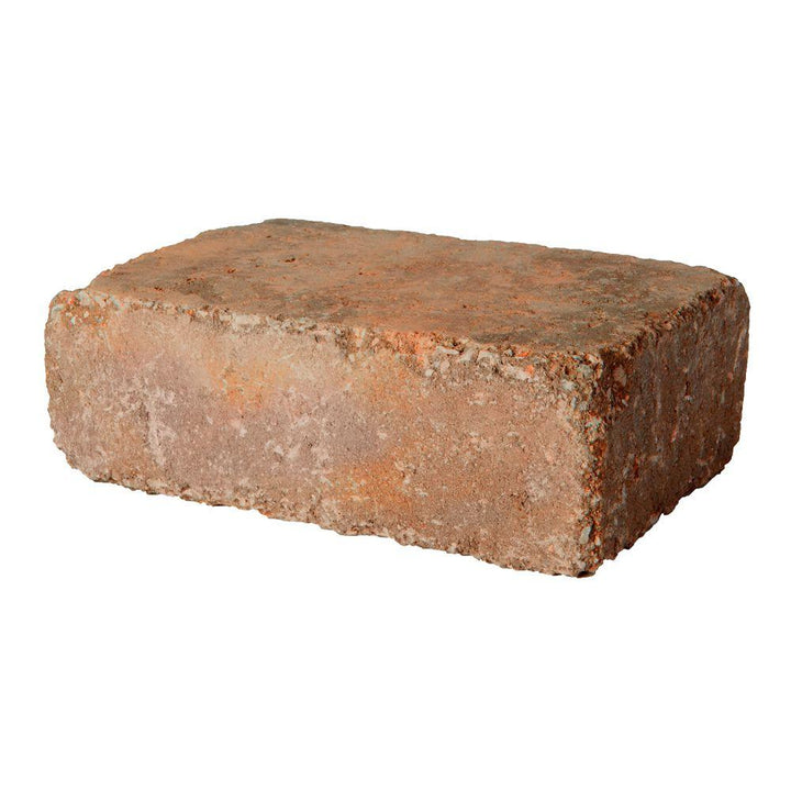 Pavestone RumbleStone Large 3.5 in. x 10.5 in. x 7 in. Cafe Concrete Garden Wall Block (96 Pcs. / 24.5 Face ft. / Pallet) - Super Arbor