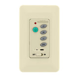 3-Speed Wall Control with Receiver Non-Reversing Switch, Light Almond