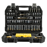 1/4 in. x 3/8 in. Drive Polished Chrome Mechanics Tool Set (108-Piece) - Super Arbor