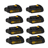 20-Volt MAX Compact Lithium-Ion 4.0Ah Battery Pack (2-Pack)