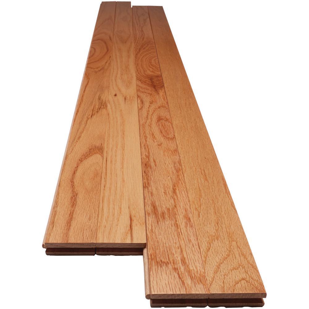 Bruce American Originals Natural Red Oak 3/4in. T x 2-1/4 in. W x Varying L Solid Hardwood Flooring (20 sq.ft./case) - Super Arbor