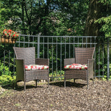 Freedom New Haven H 6-ft W Aluminum Spaced Picket Flat-top Decorative Fence Panel