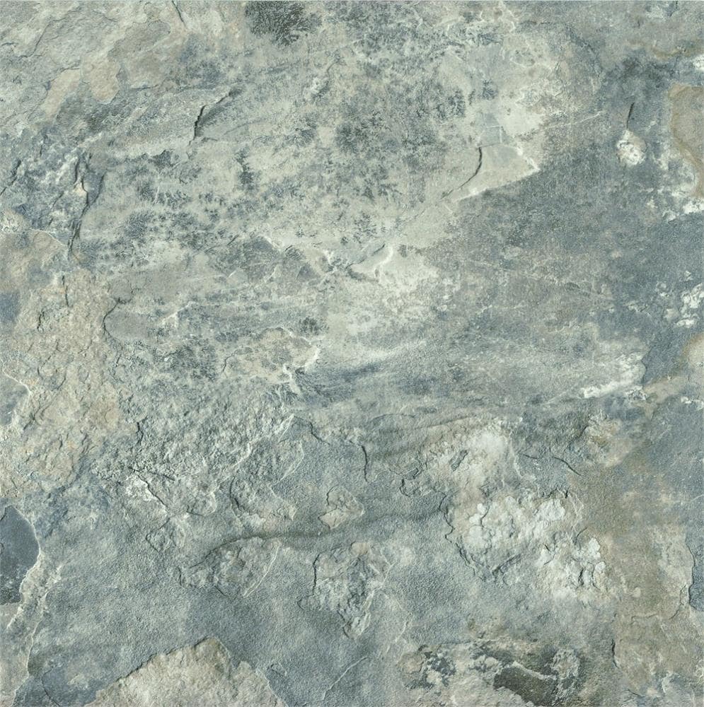Armstrong Flooring Crescendo 12-in x 12-in Groutable French Gray Peel and Stick Vinyl Tile