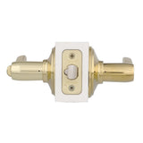Flair Bright Brass Keyed Entry Door Lever - Super Arbor