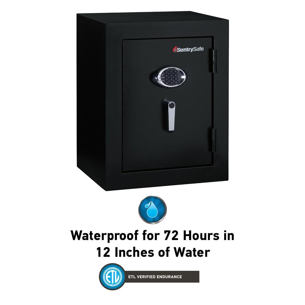 EF3428E 3.39 cu ft Fireproof Safe and Waterproof Safe with Digital Keypad - Super Arbor
