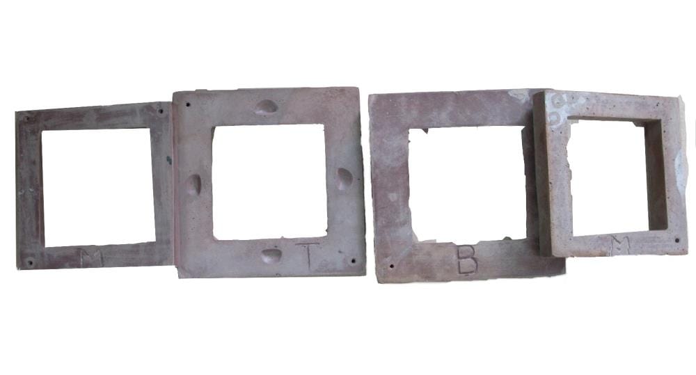 NextStone 2-in x 2-in Slatestone Gray Composite Post Connector