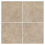 American Olean Castlegate 15-Pack Gray 12-in x 12-in Glazed Porcelain Stone Look Floor and Wall Tile
