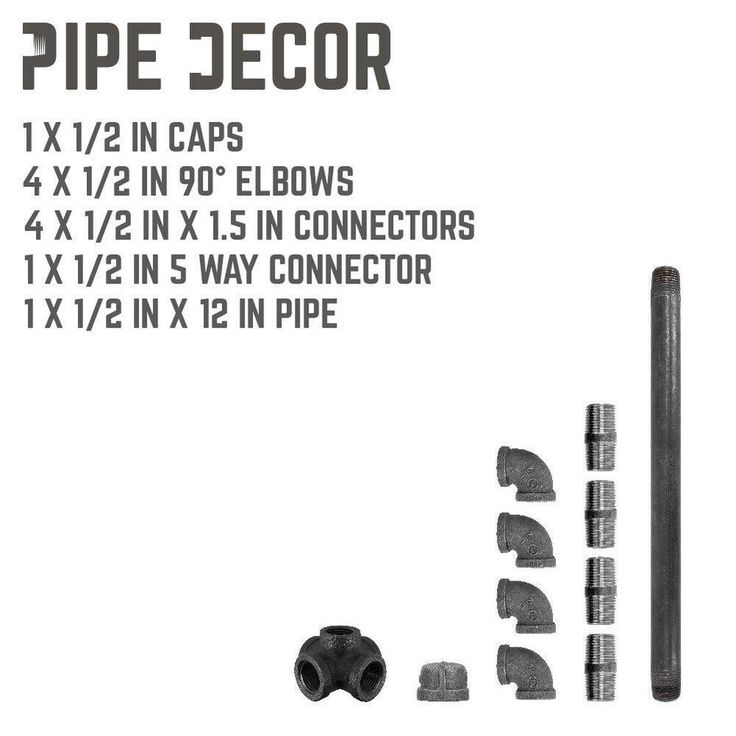 1/2 in. Black Steel Pipe 1.2 ft. H Paper Towel Holder Kit