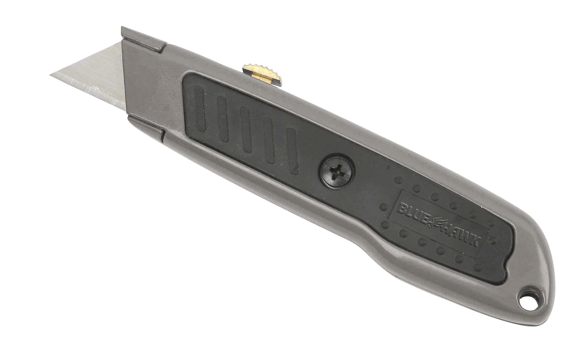 Blue Hawk 5-Blade Retractable Utility Knife, 3/4-in Blade