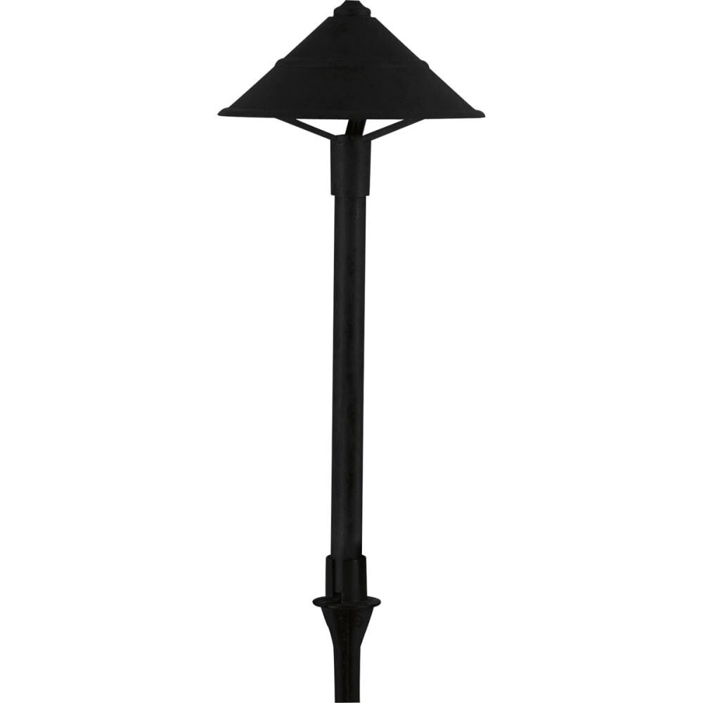 Progress Lighting 1.5-Watt Black Low Voltage Plug-in LED Path Light