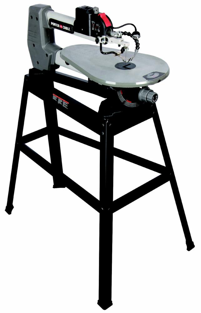 PORTER-CABLE 18-in 1.6-Amp Variable Speed Scroll Saw with Stand