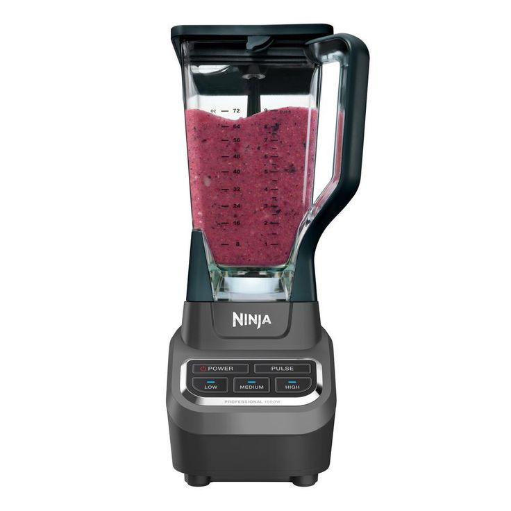 Professional 72 oz. 3-Speed Black Blender