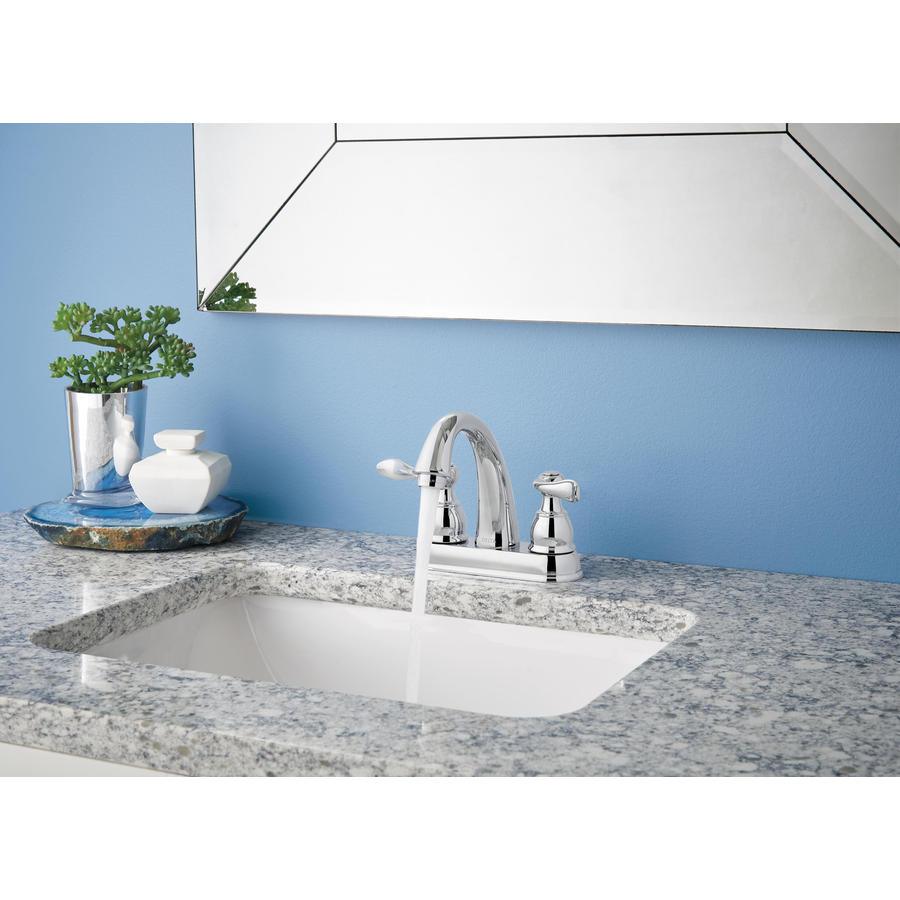 Delta Windemere Oil-Rubbed Bronze 2-handle 4-in Centerset WaterSense Bathroom Sink Faucet with Drain - Super Arbor