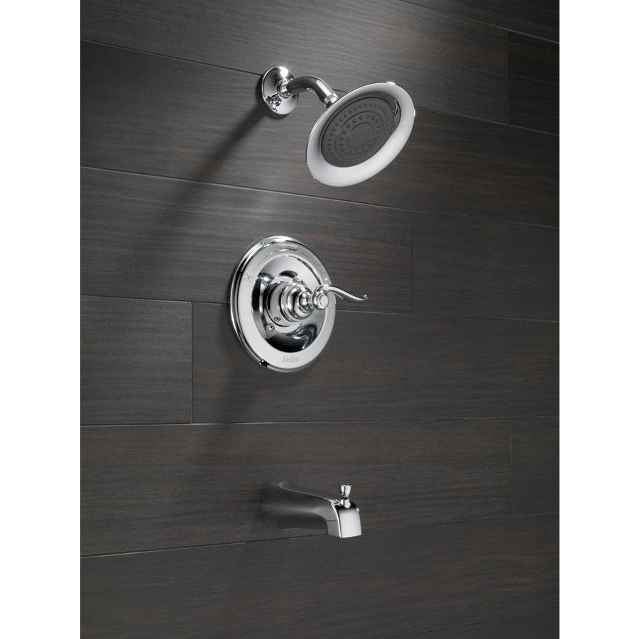 Delta Windemere Oil Rubbed Bronze 1-Handle Bathtub and Shower Faucet - Super Arbor