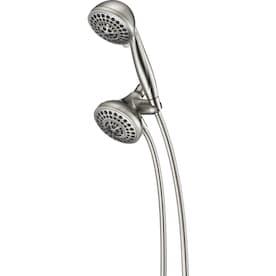 Delta Brushed Nickel 5-Spray Dual Shower Head - Super Arbor