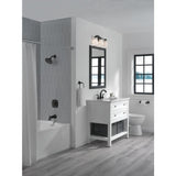 Delta Sandover Spotshield Brushed Nickel 1-Handle Bathtub and Shower Faucet - Super Arbor
