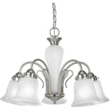 Progress Lighting Bedford 5-Light Brushed Nickel Transitional Chandelier