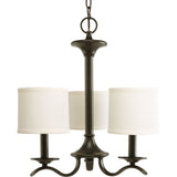 Progress Lighting Inspire 3-Light Antique Bronze Transitional Chandelier