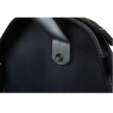 19 in. Open Tote Tool Bag with Rotating Handle in Black and Blue - Super Arbor