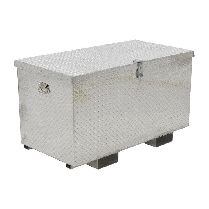 24 in. x 36 in. Aluminum Portable Tool Box with Fork Pockets - Super Arbor