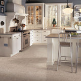Armstrong Gothic Stone II Mineral Beige 12 in. x 12 in. Residential Peel and Stick Vinyl Tile Flooring (45 sq. ft. / case)