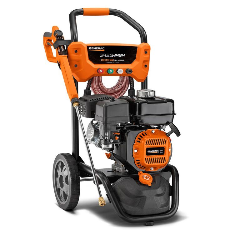 Generac 2900 PSI 2.4 GPM OHV Engine Axial Cam Pump Gas Pressure Washer Speedwash