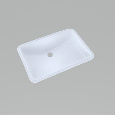 TOTO 21 in. Undermount Bathroom Sink with CeFiONtect in Cotton White - Super Arbor