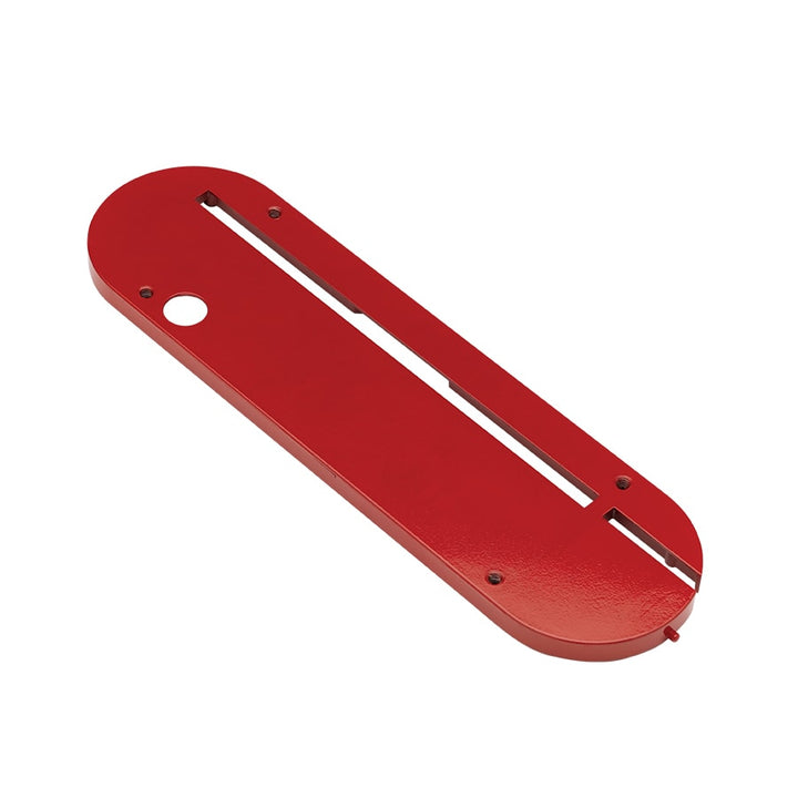 DELTA Table Saw Insert Plate, Steel, Red – for Left-Tilt Unisaws (36-861)