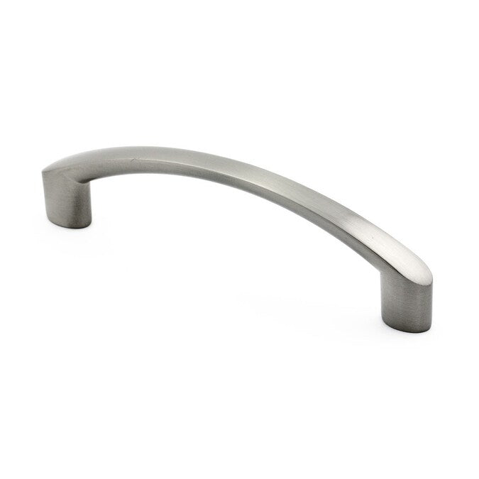 Richelieu Rockcliffe 3-3/4-in (96mm) Center to Center Brushed Nickel Arch Handle Drawer Pull