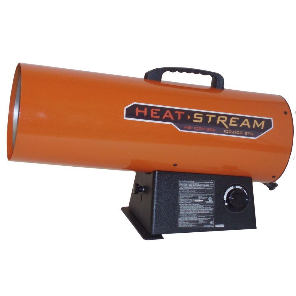 125,000 BTU Forced-Air Propane Heater - Super Arbor