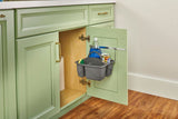 Rev-A-Shelf 9.75-in W x 8.25-in H 1-Tier Pull Out Metal Cleaning Caddy