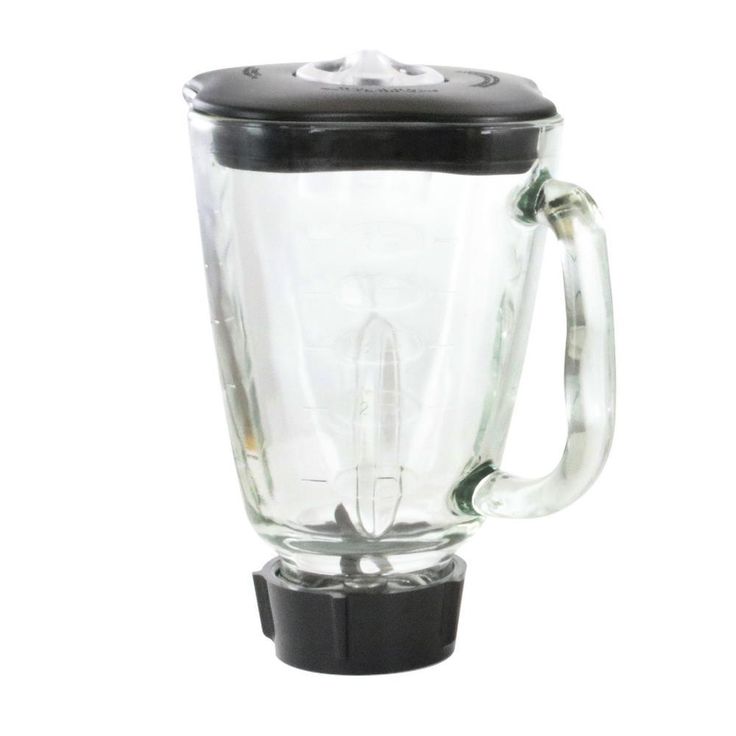 6-Piece 59 oz. Square Blender Glass Jar Replacement Kit
