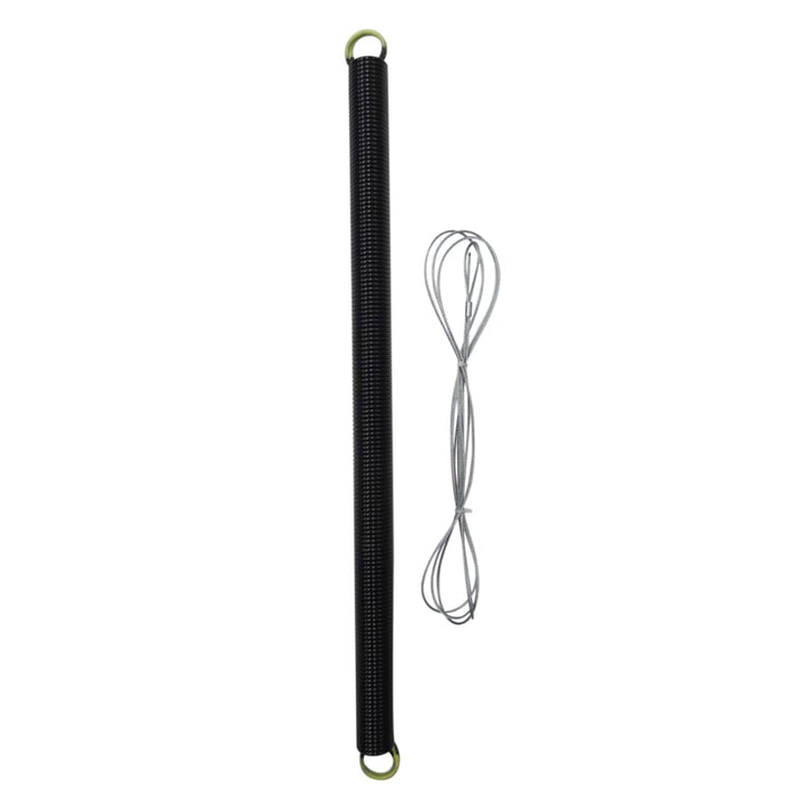 Blue Hawk Black 11-Gauge Steel Garage Door Extension Spring and Safety Cable, 27.95-in