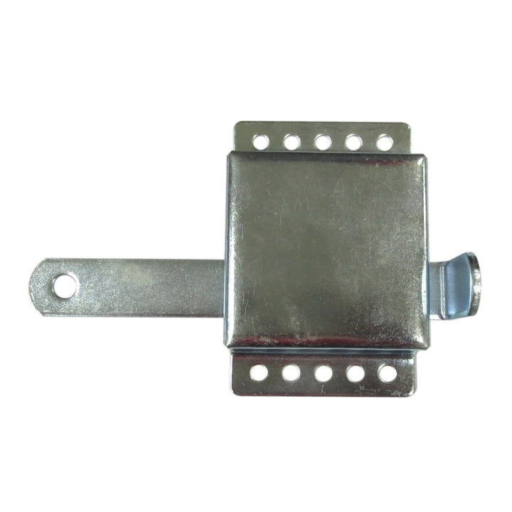 Blue Hawk Silver 11-Gauge Steel Garage Door Bolt Lock, 7.32 in.