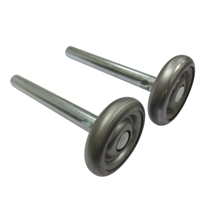 Blue Hawk 2-Pack Silver 18-Gauge Steel Garage Door Rollers, 4.33-in Length