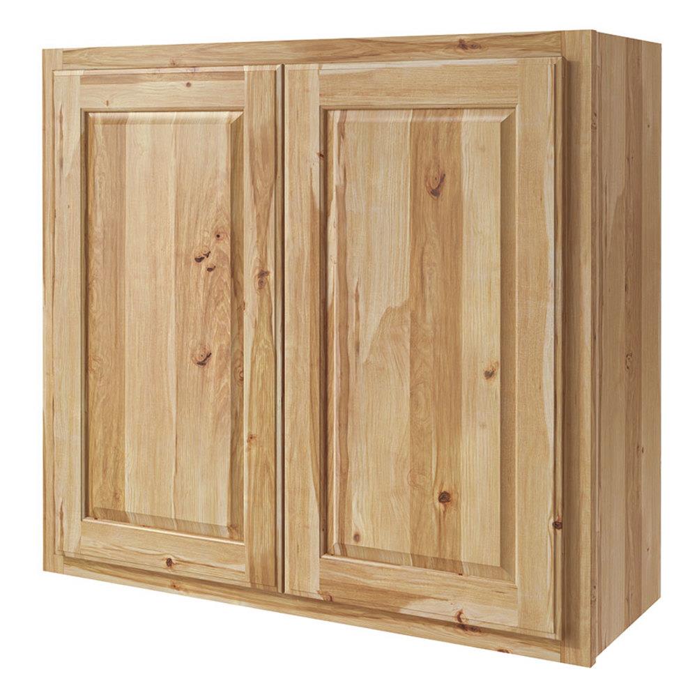 Diamond NOW Denver 33-in W x 30-in H x 12-in D Natural Door Wall Stock Cabinet